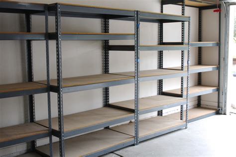 Both wood and metal varieties of such shelves are available, making them a customizable option for any. Simply Done: Custom Wall of Garage Shelving - simply organized