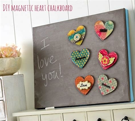 Easy Magnetic Chalkboard Made With A Canvas Mod Podge Rocks