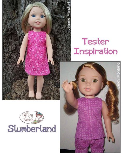 Doll Tag Clothing Slumberland Welliewishers Doll Clothes Pattern