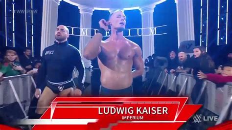 Ludwig Kaiser With Giovani Vinci Entrance Wwe Raw Nov132023 Youtube