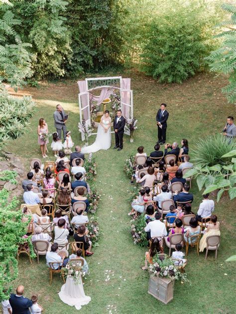 An Intimate Wedding At Barcelonas Villa Catalina In 2021 Backyard
