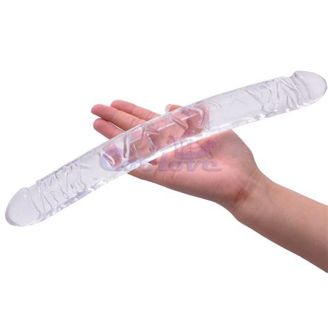 13 2 Inch Silicone Double Ended Dildo Double Dong Jelly Sex Toy Lesbian Sex Toy Ebay