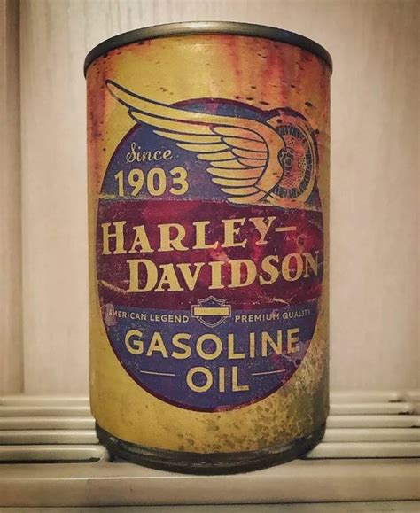 Vintage Motor Oil Cans Rustic Petrol Motorcycle Oil Can Etsy