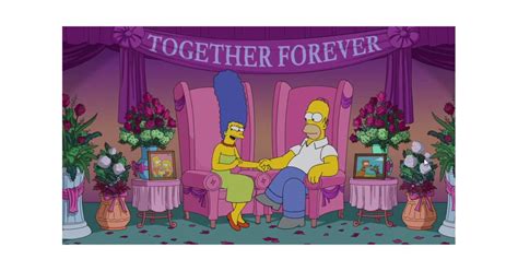 Les Simpson Homer Et Marge Répondent Aux Rumeurs De Divorce En Vidéo Purebreak