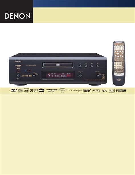 Denon Dvd 9000 User Manual 2 Pages