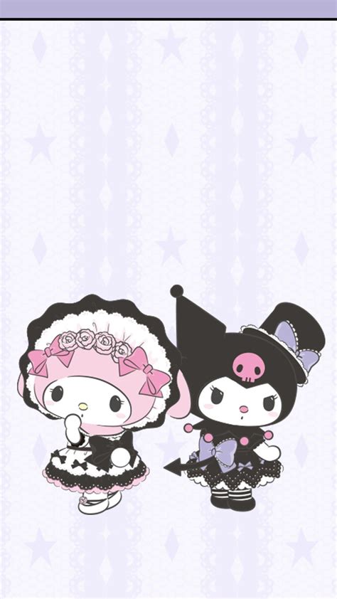 My Melody And Kuromi Wallpapers Top Free My Melody And Kuromi Backgrounds Wallpaperaccess