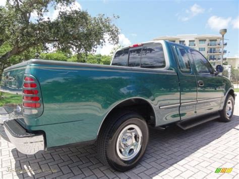 1997 Ford F150 Xlt Extended Cab In Pacific Green Metallic Photo 5