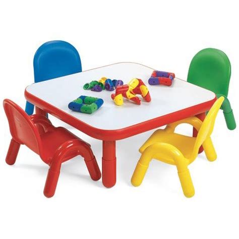 5 out of 5 stars with 36 ratings. Angeles® Baseline® Toddler Square Table and 4 Chair Set ...