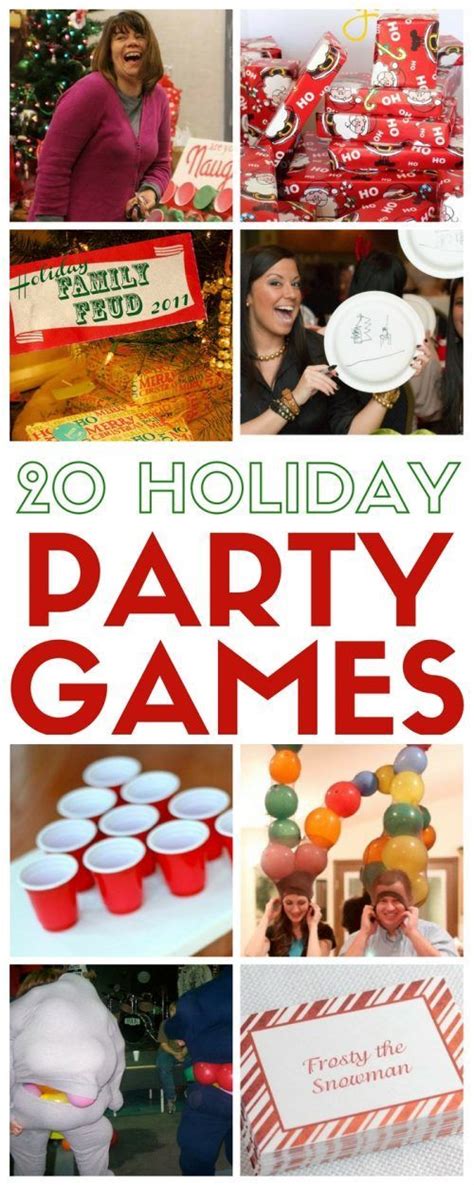 20 Ideas For Christmas Party Games Crafty Blog Stalker Fun