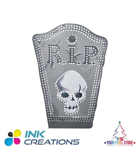 Skull Tombstone Hd About 38 L X 27 H Your Pixel Store