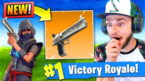 New Hand Cannon Coming To Fortnite Battle Royale Youtube