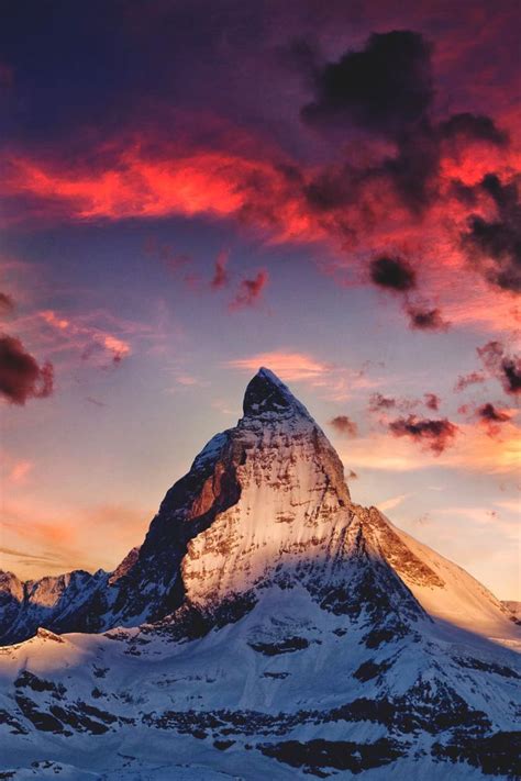 Top 10 Sunset Spots In Europe Beautiful Places Matterhorn Landscape