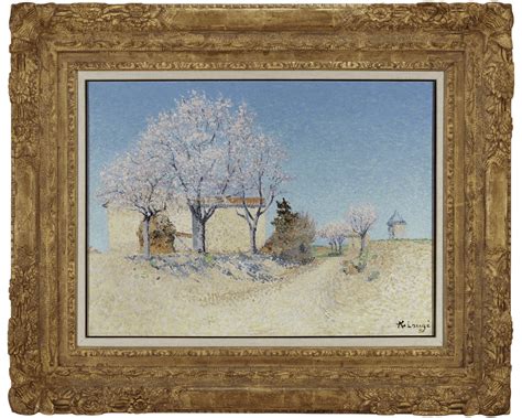 Almond Trees In Spring By Achille Laugé Ms Rau