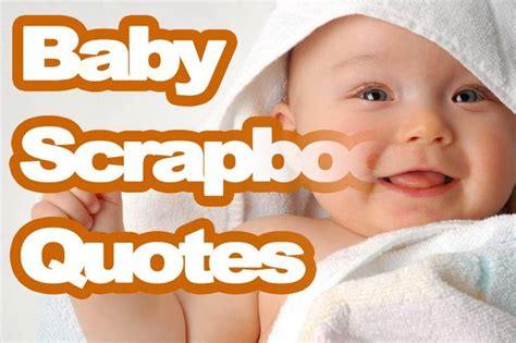 5 out of 5 stars (2,241) $ 3.75. Baby Scrapbook Quotes | Baby scrapbook pages, Kids ...
