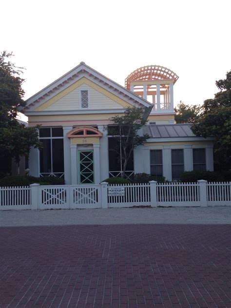 Beach House In The Movie The Truman Show With Jim Carrey Seaside