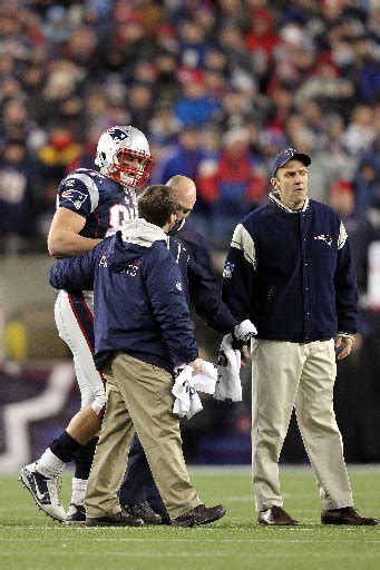 Patriots Rob Gronkowski Has High Ankle Sprain Report Says