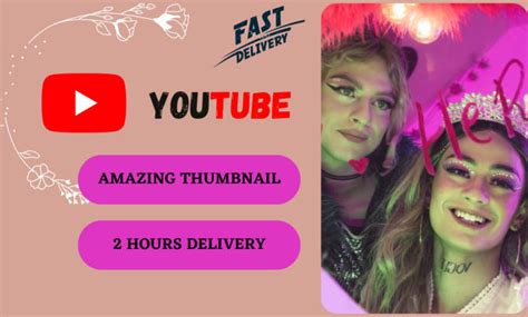 Amazing Youtube Thumbnail In 2 Hours By Tiktok5star Fiverr