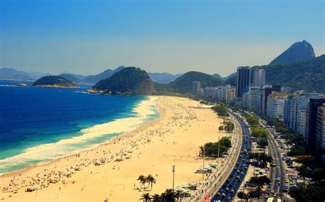 Beach Brazil Rio De Janeiro Copacabana Wallpapers Hd