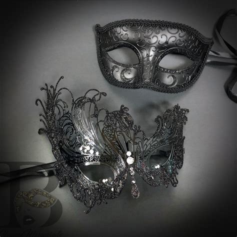 couple s masquerade masks for men and women free shipping