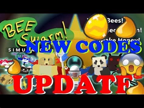 Codes for bee swarm simulator new update / gifted bee update codes in roblox bee swarm simulator youtube / these often include buffs, honey, gumdrops, tickets, and basically any item that it's possible to get in the game. ⭐ NEW UPDATE & 2 CODES ⭐| Bee Swarm Simulator | Roblox - YouTube