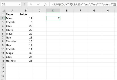 How To Count If Cells Contain Specific Text In Excel