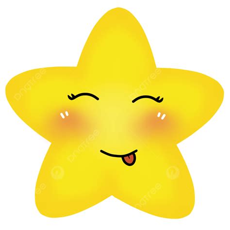 Cute Yellow Star Star Twinkle Cute Png Transparent Clipart Image And