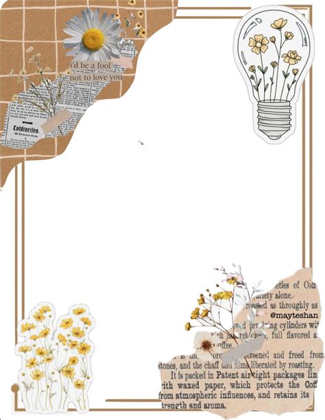 Plantilla Para Apuntes Mayteshan Diseños De Fondo Marcos Del