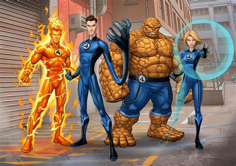 Fantastic Four By Patrickbrown On Deviantart