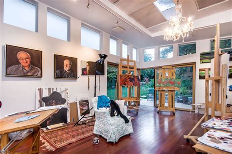 San Francisco Bay Area Artist Studio Modern Home