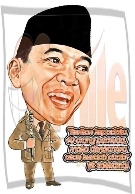 Detail Karikatur Soekarno Hitam Putih Koleksi Nomer 12