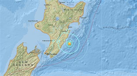 60 Earthquake Shakes New Zealands North Island Earth Changes
