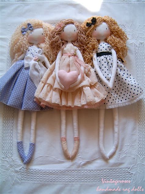 Handmade Rag Dolls Handmade Dolls Clothdolls Vintage Ha Flickr