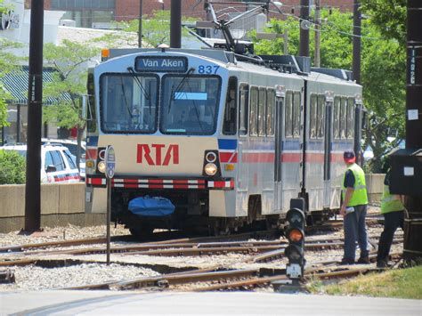 Greater Cleveland Regional Transit Authority Lrv 837 Pass Flickr