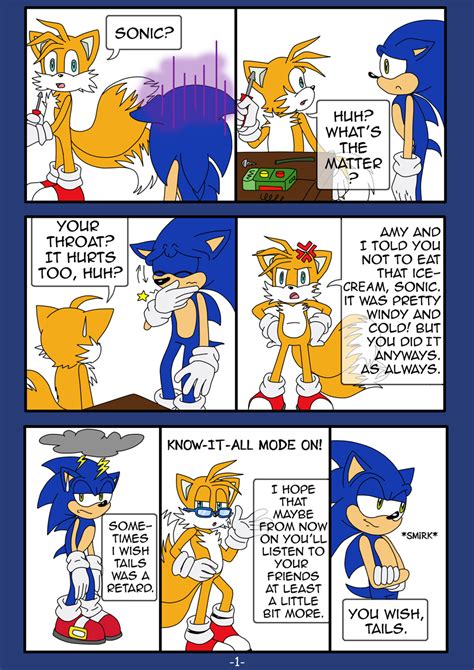 Sonic Comic Page 1 Remade By Aishapachia On Deviantart