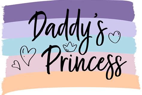 daddy s princess t shirt design illustration par am digital designs · creative fabrica
