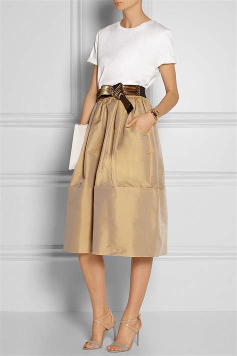 Love The Skirt Ropa Informal Faldas Largas Estilo Femenino Oscar De