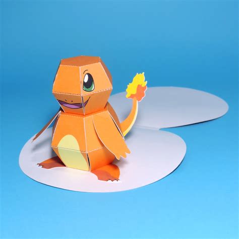 Papercraft Pokemon Charmander Charmander Papercraft By