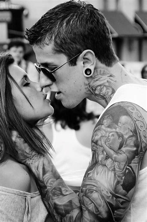 Sexy Kiss Tattoo Guy Kisses Myniceprofile Com