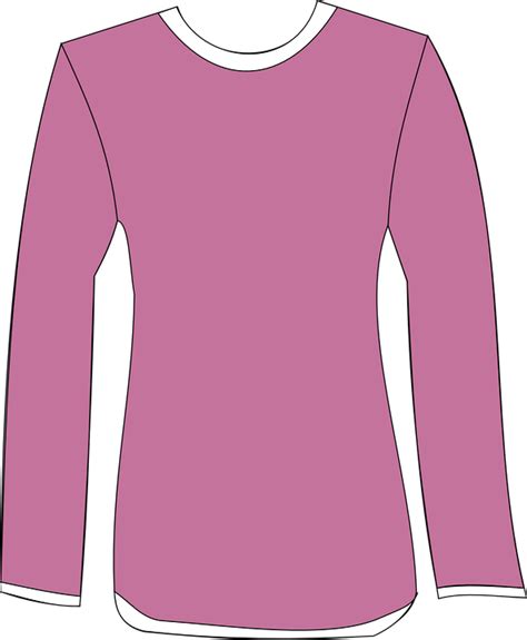 衬衫 粉色的 衣服 免费矢量图形pixabay