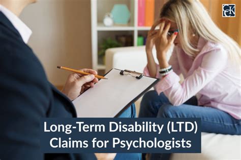 Long Term Disability Ltd Claims For Psychologists Cck Law