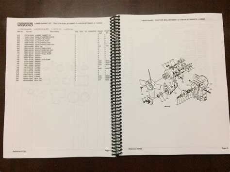 Kubota B7100hst E B7100hst D 7100 Parts Manual Assembly Manual Exploded