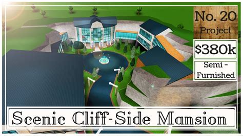 Roblox Bloxburg How To Make A Cliff House