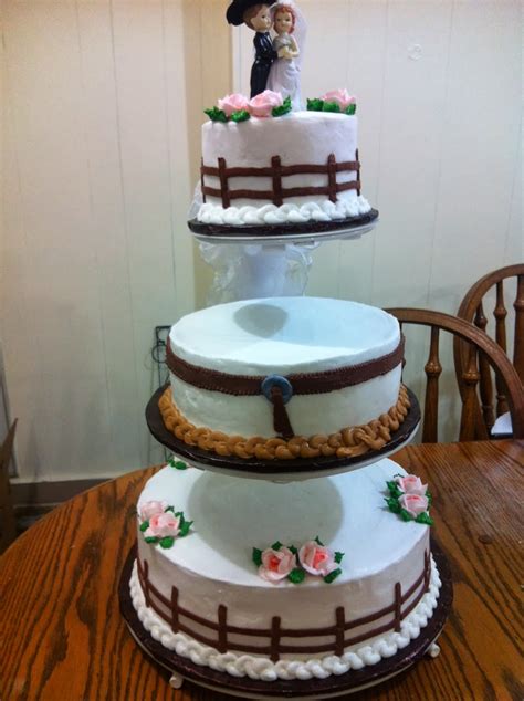 Life And Other Shenanigans Western Wedding Cake