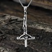 Cross of Saint Peter Stainless Steel Pendant – GTHIC