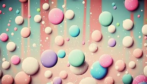 Colorful Pastel Candy Background Ice Cream Sweet Dessert Abstract