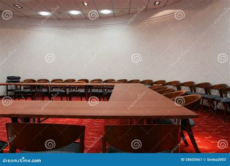 Empty Conference Room Stock Image Image Of Chairs Empty 28605667
