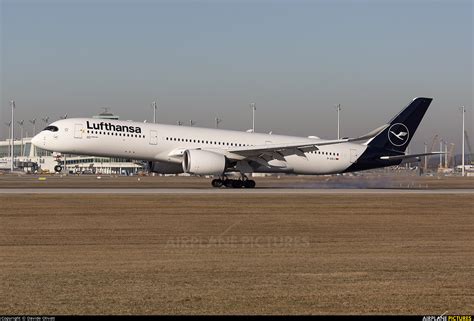 D Aixj Lufthansa Airbus A350 900 At Munich Photo Id 1276938