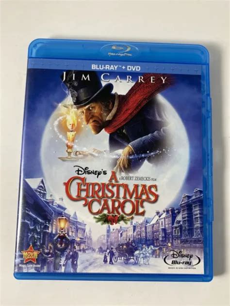 Disneys A Christmas Carol Blu Raydvd 2010 2 Disc Set Jim Carey