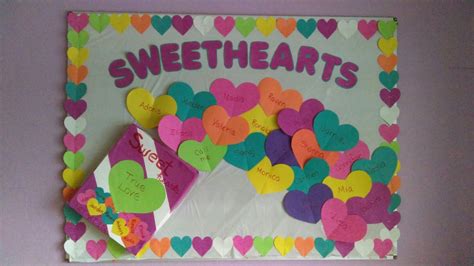 Valentine S Bulletin Board Valentine Bulletin Boards Daycare Crafts Crafts