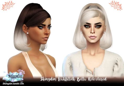 Leahlillith Abbey Hair Retexture At Shimydim Sims 187 Sims 4 Updates